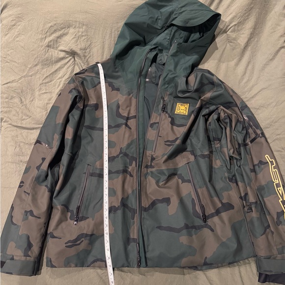 OAKLEY CAMO TC GUNN 2.0 RC SHELL JACKET - Picture 2 of 9